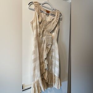 Tory Burch Silk Plaid Dress.